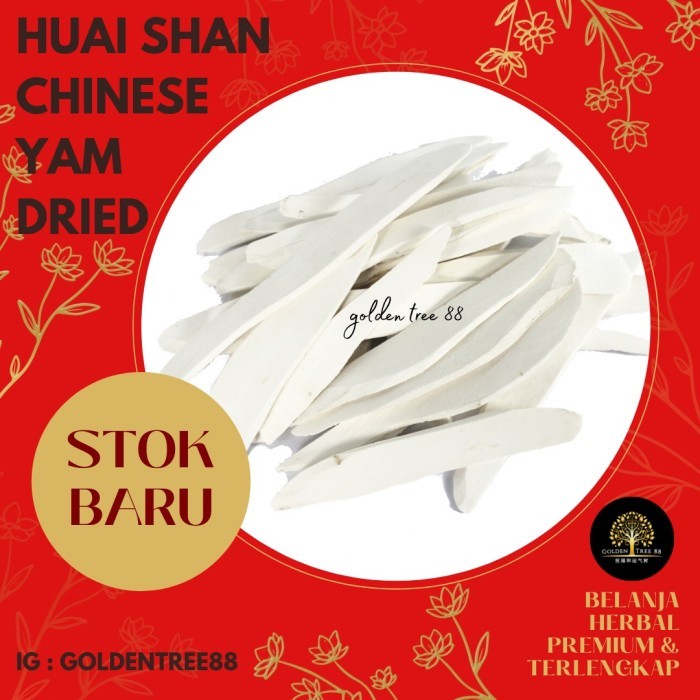 

Legend - 100 Gram Premium Huai Shan / Shan Yao / Chinese Yam Original Stok Baru