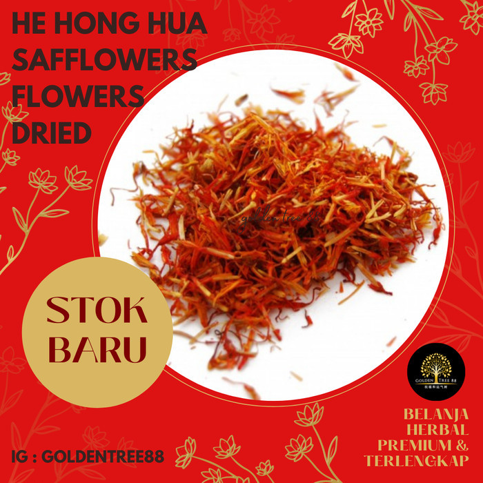 

Legend - 10 Gram Premium Terlaris He Hong Hua / Safflower Petal / Teh Safflower