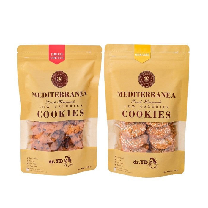 

Legend - Mediterranea Cookies Low Calories Dr Yusri