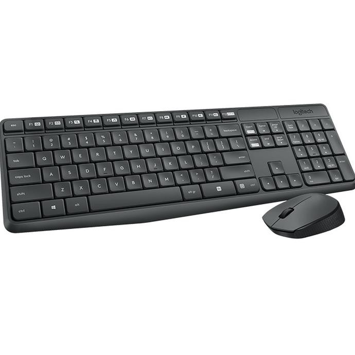 

Keyboard Mouse LOGITECH Wireless MK-235 - Garansi Resmi