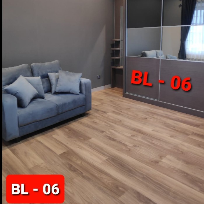 LANTAI VINYL PARKET BLESS FLORR Per BOX Bertekstur 2mm (5M =31 lembar)