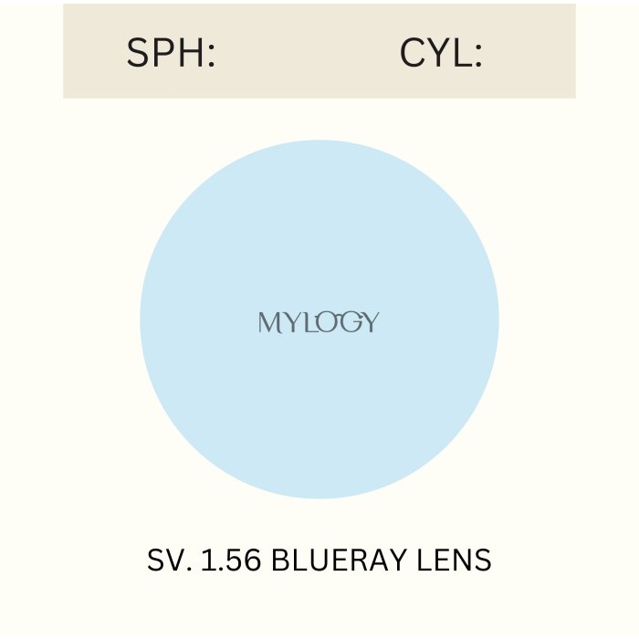 Mylogylollyshop - Lensa Blueray (Kacamata Mylogy)