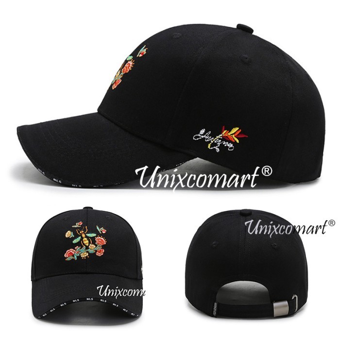 Topi Baseball Roselynn Narason Hat Cap Casual Distro Fashion Wanita