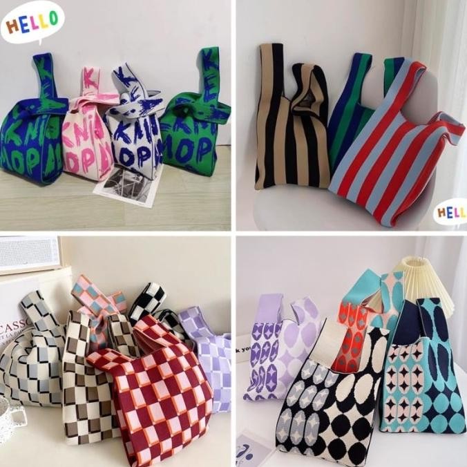 

familytoys TAS RAJUT KOREA tas buffolow trend thailand import T015