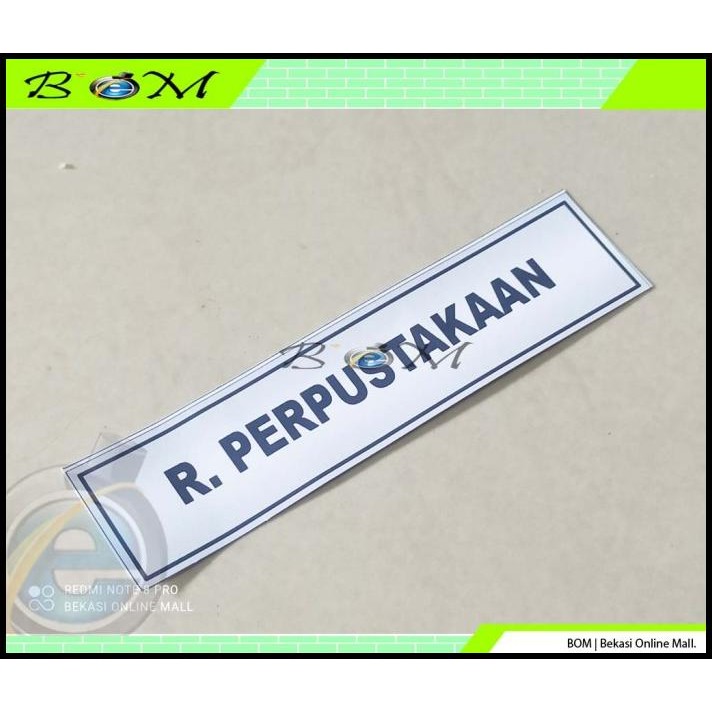 

DISKON STIKER STICKER TULISAN LABEL TEMPAT RUANGAN PERPUSTAKAAN !!!!!
