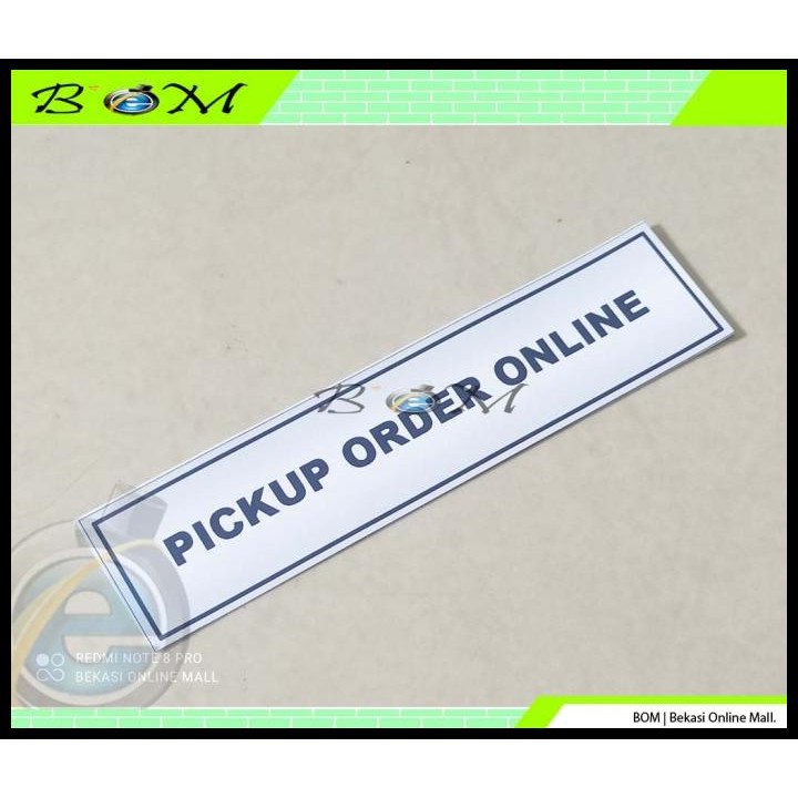 

GRATIS ONGKIR STIKER STICKER TULISAN LABEL TEMPAT RUANGAN PICKUP ORDER ONLINE !!!!