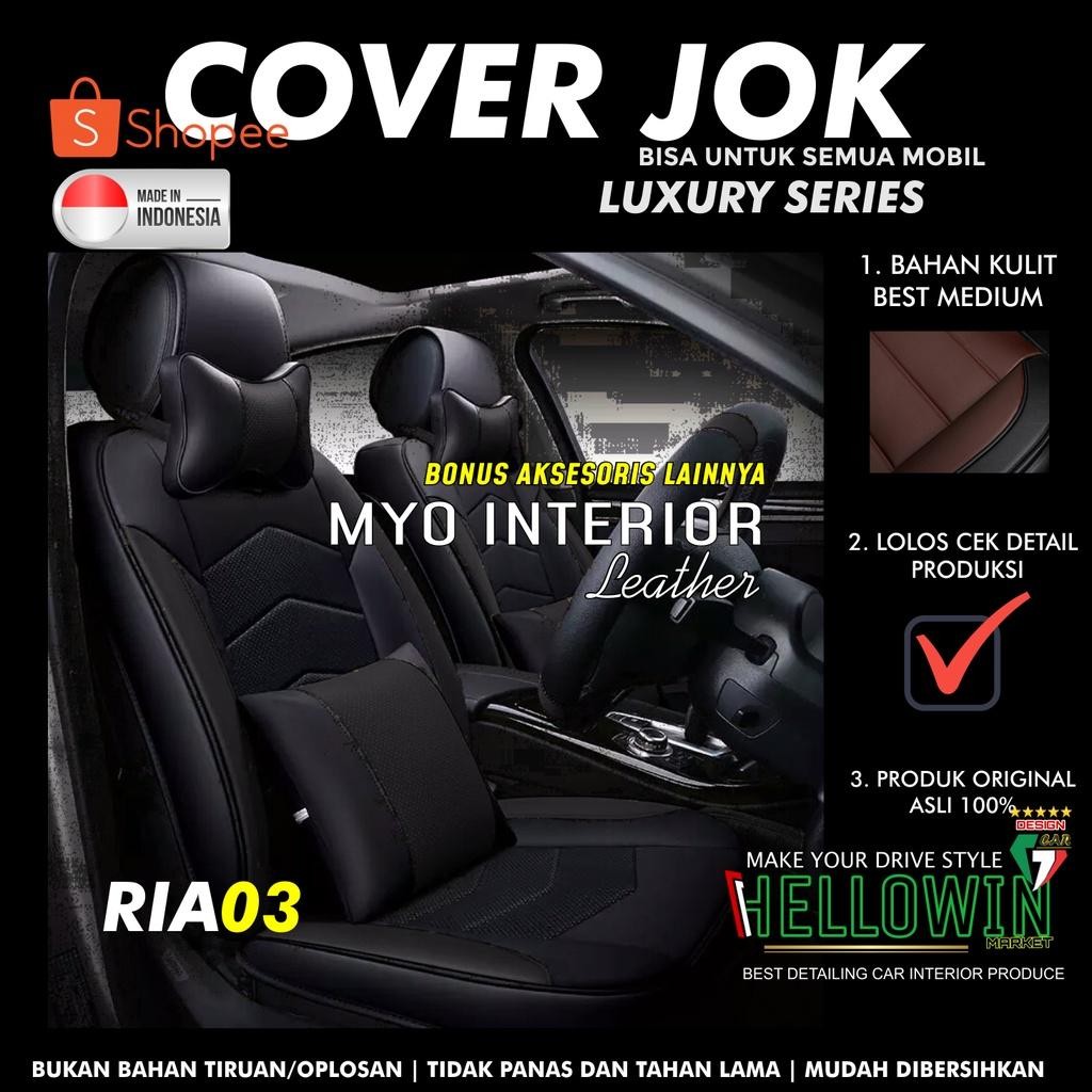 Sarung Jok Mobil Innova Reborn Xenia Calya Sigra Ertiga Brv Crv Fortuner Juke Brio Terios Expander 2