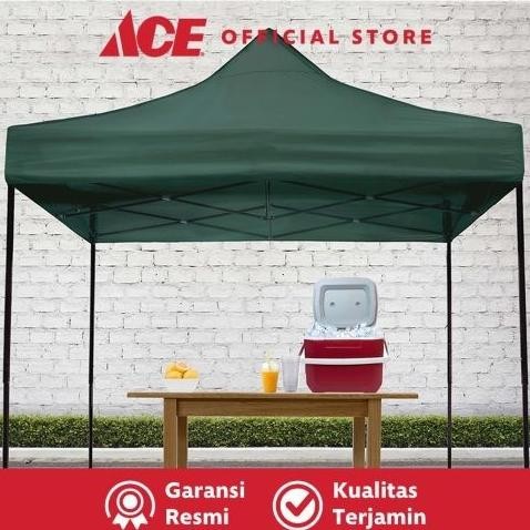 Soleil Tenda Gazebo Lipat 2X2 Mtr - Hijau