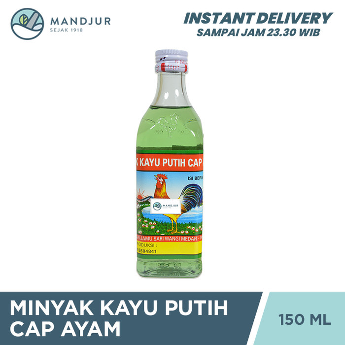 

TERBARU Minyak Kayu Putih Cap Ayam (150ml) - Menghangatkan Tubuh
