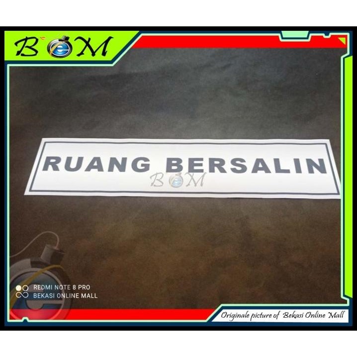 

BEST DEAL STIKER STICKER LABEL RUMAH SAKIT KLINIK APOTEK APOTIK RUANG BERSALIN !!!