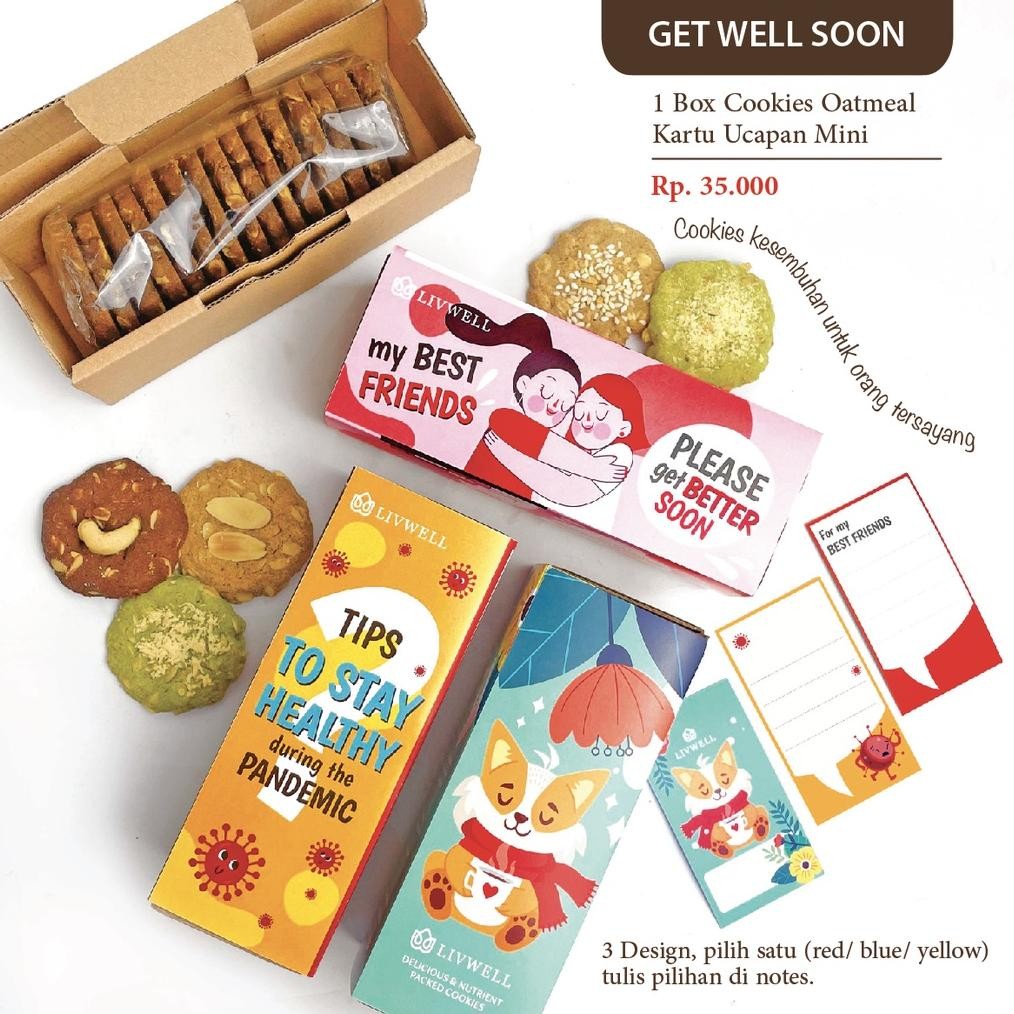 

CR - Livwell KUE KERING OATMEAL 150 gr - Parsel CHRISTMAS NATAL / LEBARAN RAMADHAN / Nyepi / Ulang Tahun / GWS / Paskah Easter (FREE CARD) TERLARIS