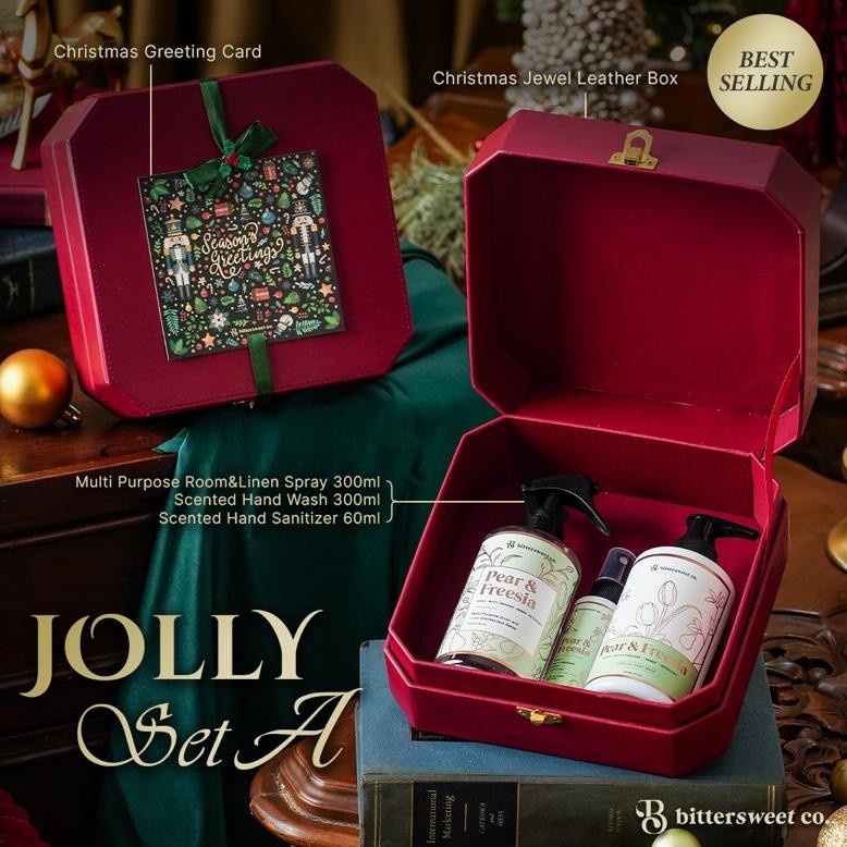 

CR - BITTERSWEET CO - Jolly Set A - READY STOCK Christmas Hampers TERLARIS