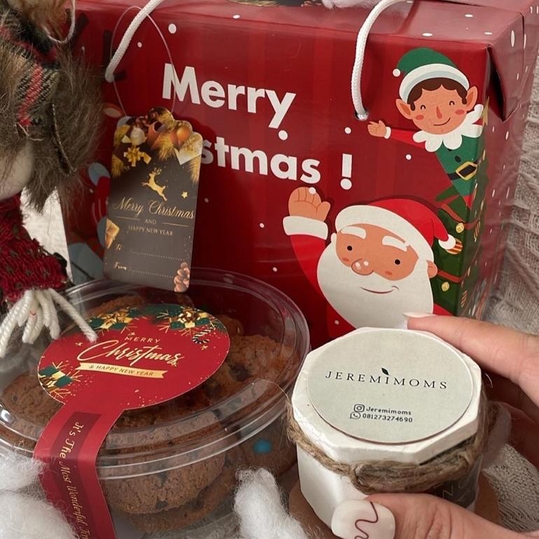 

CR - Christmas Hampers 2024 | Hadiah Natal | Parcel Natal Kue Kering TERLARIS
