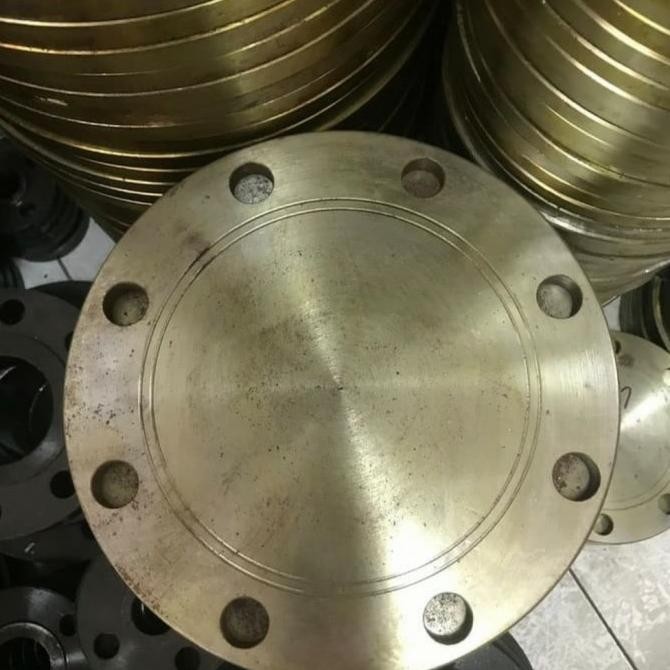 flange buta besi 3 inch jis 10k / flange blind besi