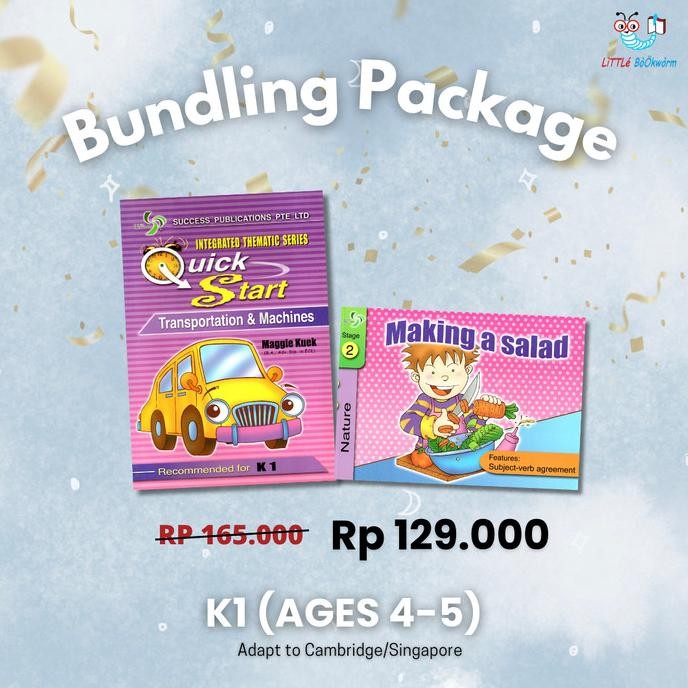 

READY PAKET BUNDLING PRESCHOOL BOOK - K1 | BUKU ANAK TK