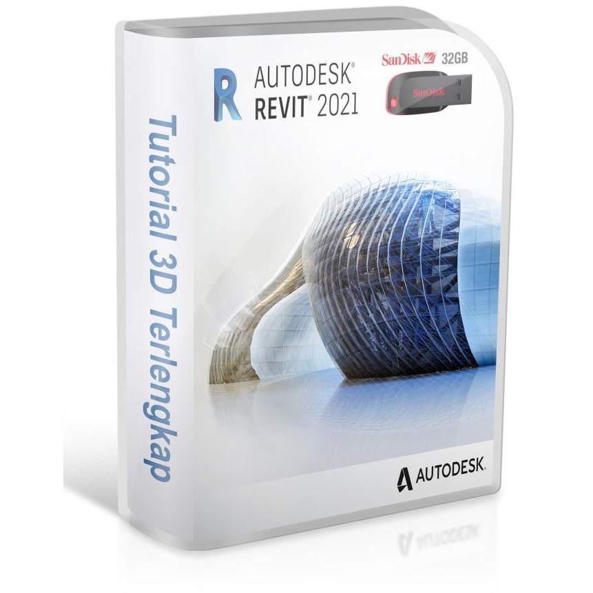 Diskon Flashdisk 32GB Video Tutorial Mastering Revit 2021 & Enscape Series