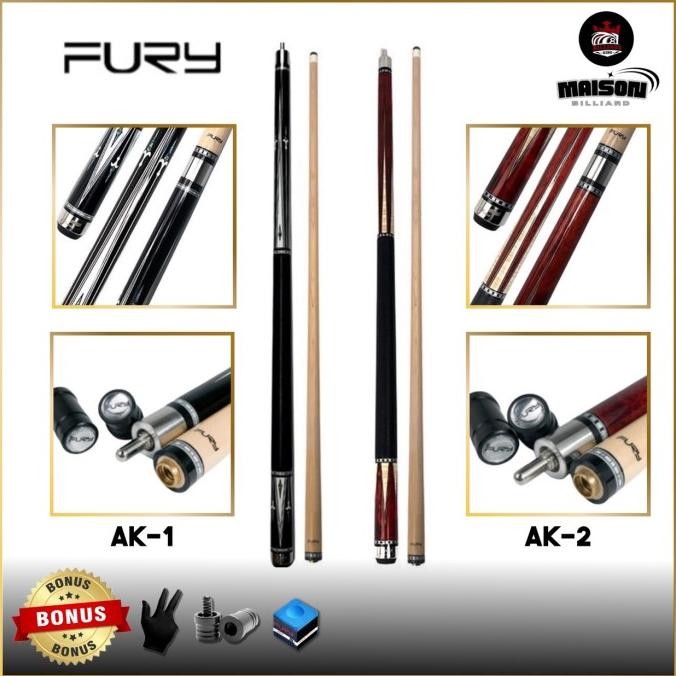 * Stick Billiard Fury Ak Series-Stick Fury - Ak 1- Ak 2 *