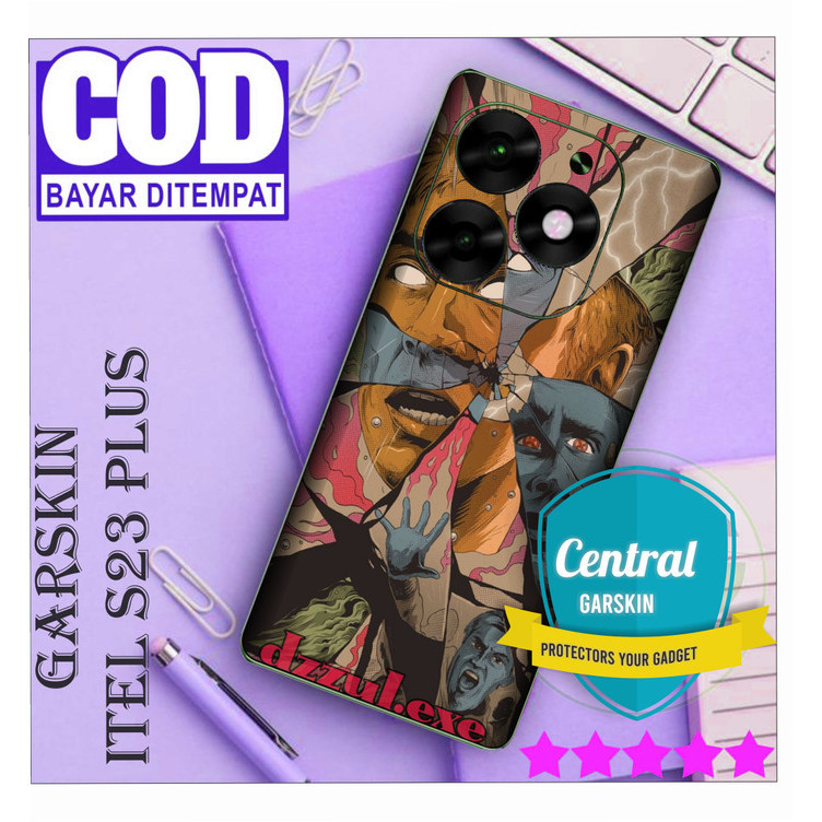 

Itel S23 Casing/Case Stiker Skin Wrap CUSTOM - Premium Quality