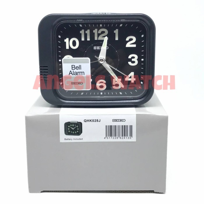 Jam Weker Seiko QHK028 Original