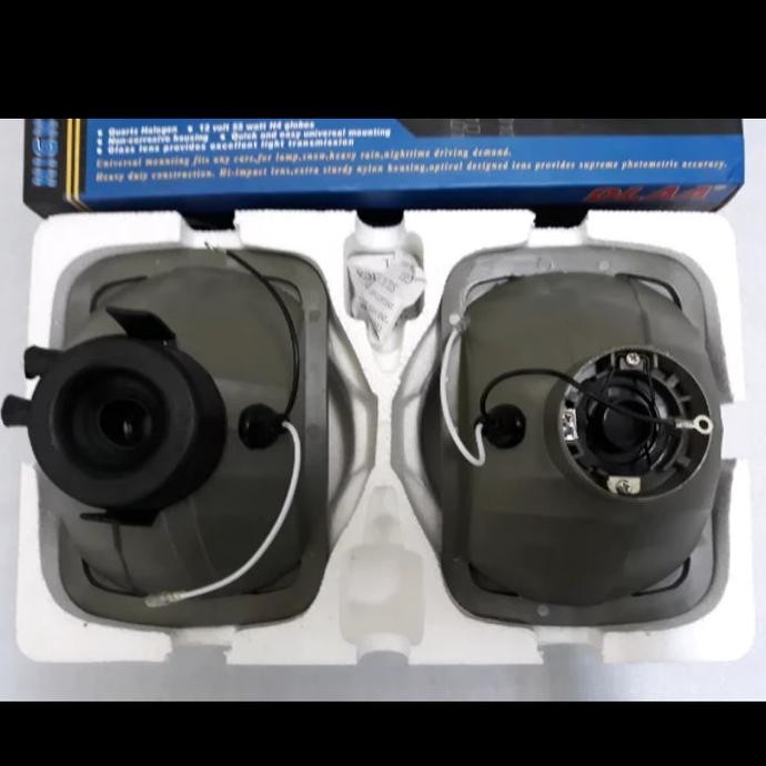 [ P & G ] SEALED BEAM KOTAK 7 INCH KRISTAL 1 SET