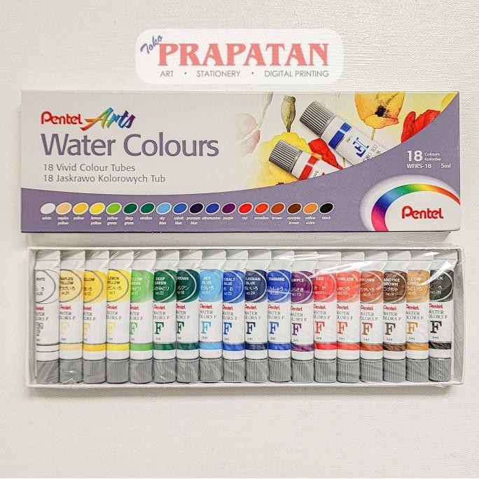 

BARU PENTEL WATERCOLOR / CAT AIR PENTEL 18 WARNA