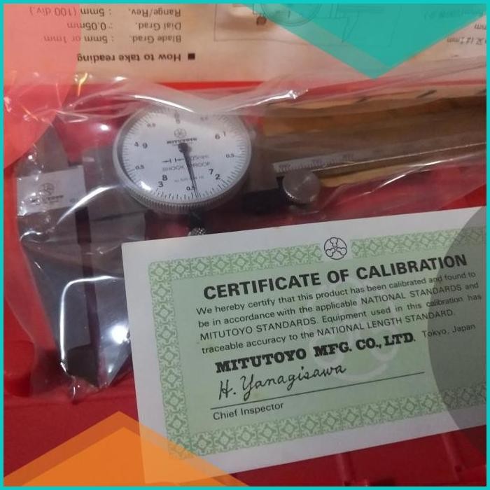 Dial Calipers 8" Mitutoyo D20 / Jangka Sorong / Sigmat Mitutoyo 200 mm