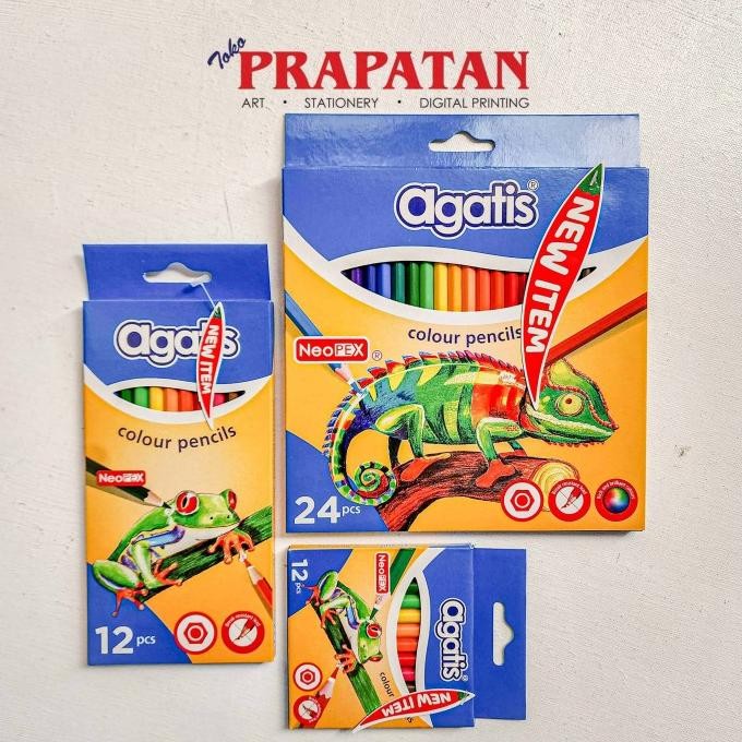 

BARU PENSIL WARNA AGATIS NEOPEX COLOR PENCILS