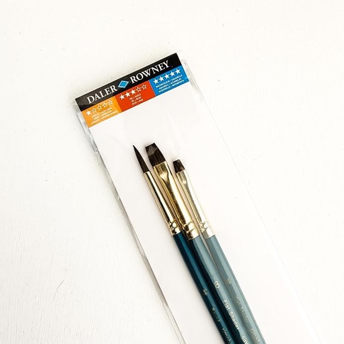 

BARU KUAS DALER ROWNEY NATURAL SABLE PAINT BRUSH SET