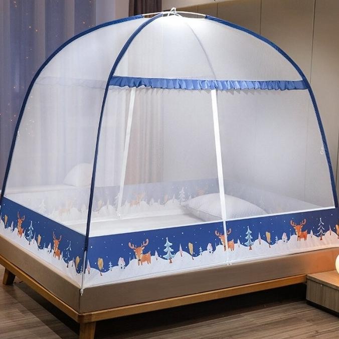 Jaring Anti Nyamuk Kelambu Kasur Tempat Tidur 180 X 200 cm