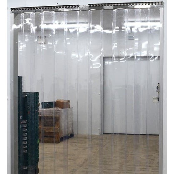 Set Custom Pintu 80cm x 210cm Tirai PVC Bening / PVC Curtain Clear