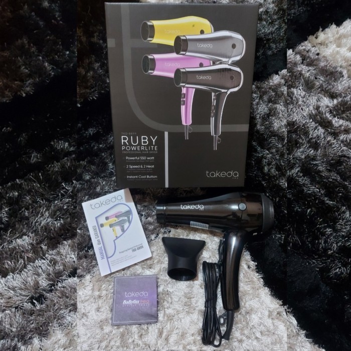 Hair Dryer Takeda Pro TKD-8899 Super Light Hair Dryer 550W