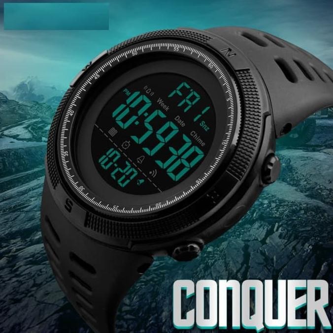 

BARU JAM TANGAN LED DIGITAL WATER RESIST 50M JAM GELANG LED ANTI AIR