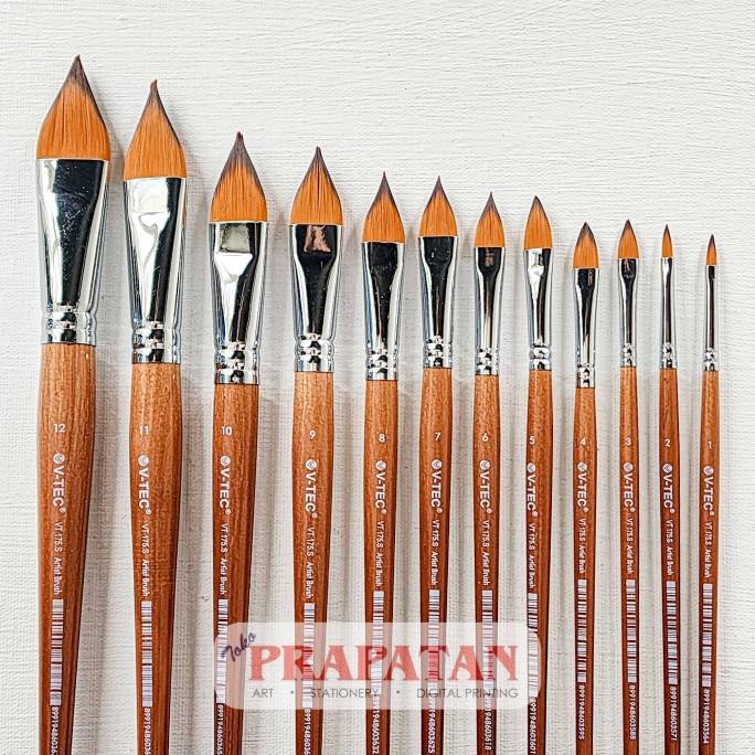 

BARU KUAS LUKIS V-TEC VT175S OVAL WASH | V-TEC PAINT BRUSH OVAL WASH