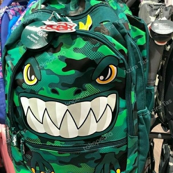 Backpack Smiggle Original Beyond Dino - Tas Ransel Dino