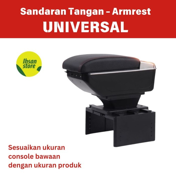 SANDARAN TANGAN ARM REST UNIVERSAL, ARMREST CONSOLE BOX SEMUA MOBIL