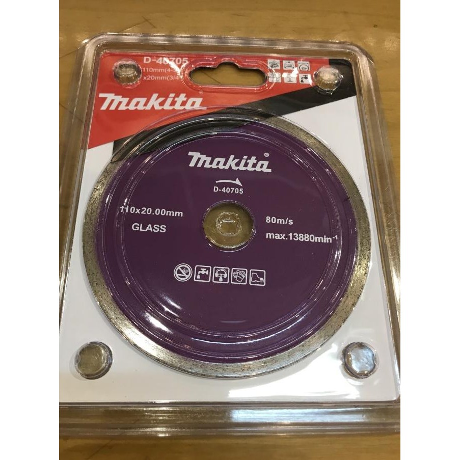 PISAU POTONG KACA / DIAMOND WHEEL KACA 4" MAKITA