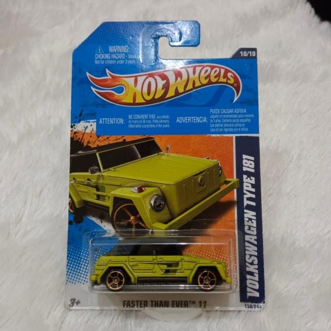 Hot Wheels - Volkswagen Type 181 - Green