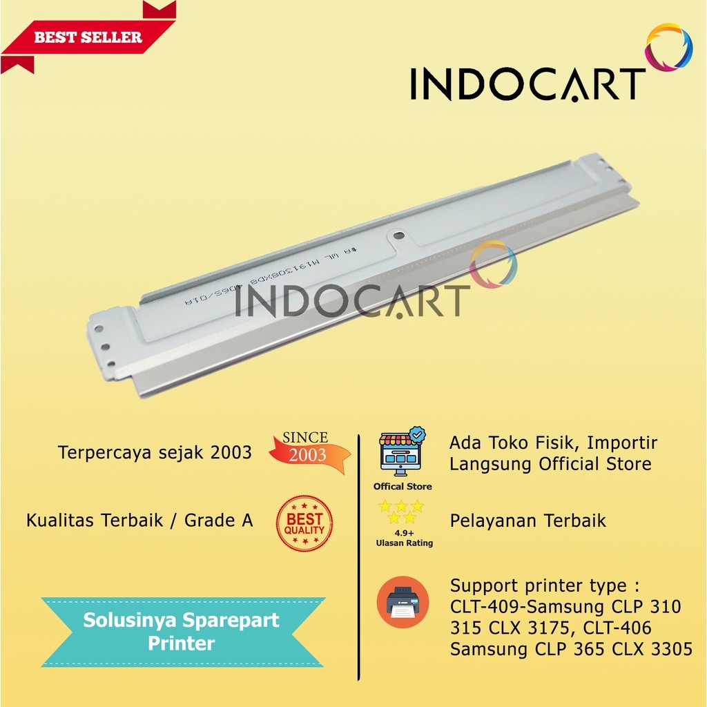 IndoCart Doctor Blade CLT-406 409-Samsung CLP 310 315 365 CLX 3175 3305