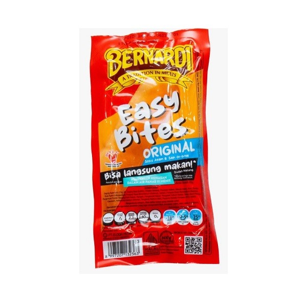 

BERNARDI EASY BITE ORIGINAL SOSIS AYAM & SAPI 65 GR