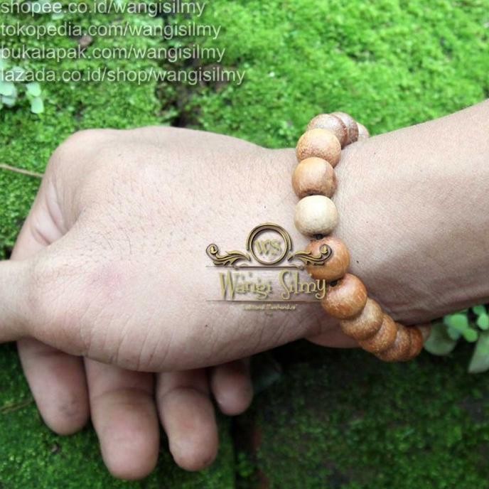 Ready Stock  Gelang Nagasari Cirebon 8mm - Gelang Kayu Nagasari Asli Cirebon