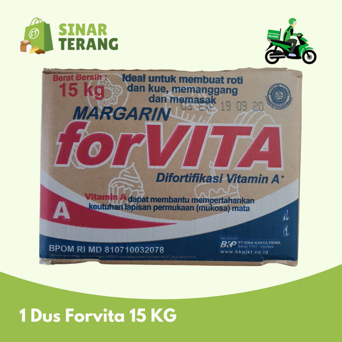 

Mentega Forvita 15Kg Margarin / Margarine 15 Kg - Grosir