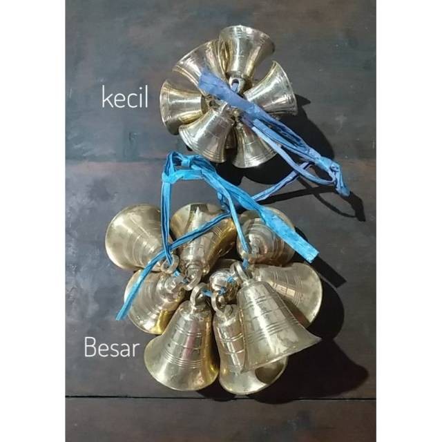 Lonceng Pintu,Lonceng Anakan Sapi,Lonceng Tembaga Kuningan Ukuran Kecil