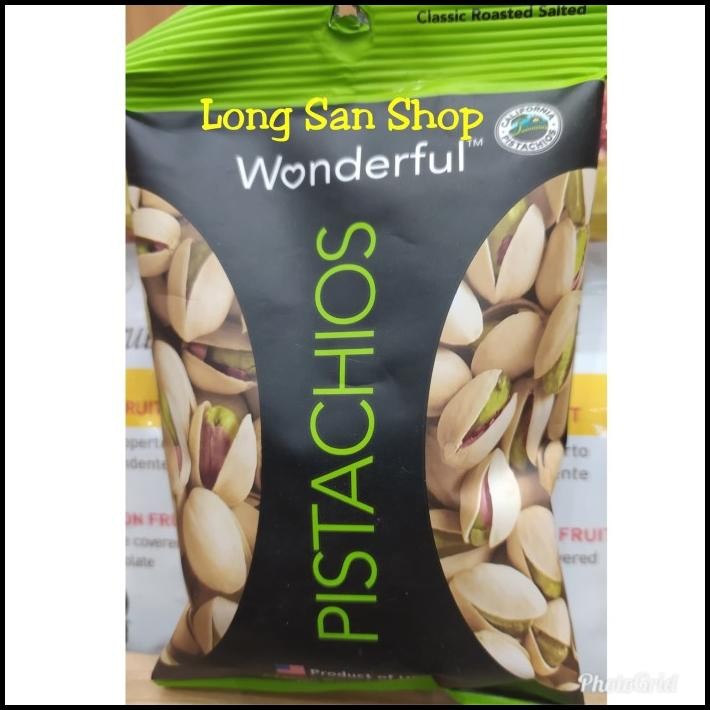 

Promo Wonderful-Classic Roasted Salted Pistachios 50 Gr - Kacang Impor