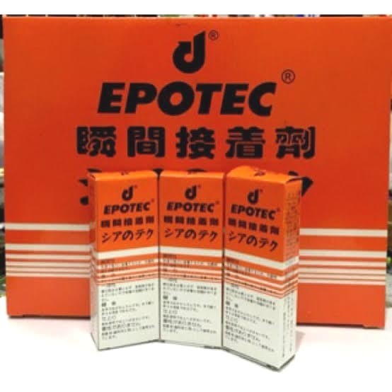

BEBAS ONGKIR - Lem Korea Epotec / Lem Setan Serbaguna per box isi 50pcs