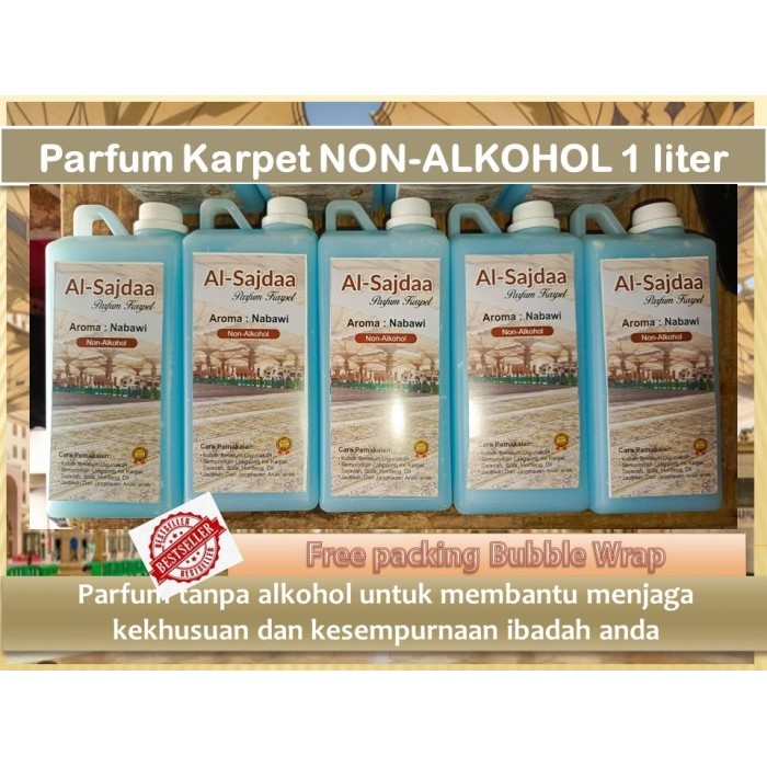 Sajadah PARFUM KARPET MASJID SAJADAH HORDENG NON ALKOHOL 1 LITER STRONG AROMA - KASTURI lembut premi