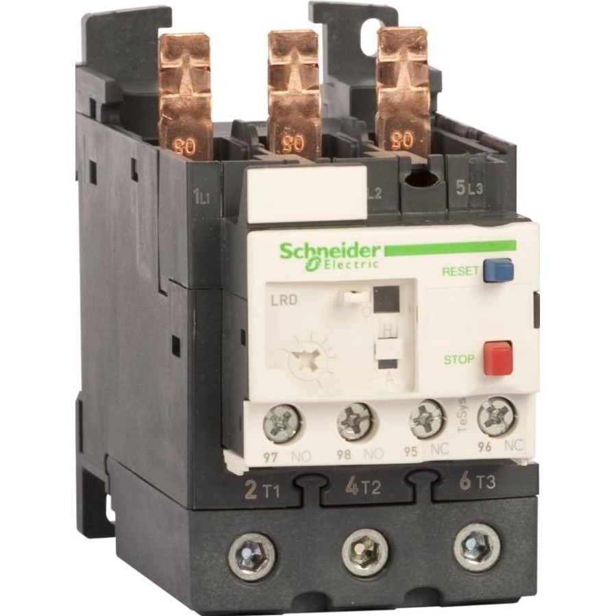 [ TM ] OBRAL SCHNEIDER  LC1D THERMAL OVERLOAD RELAY LRD340PUTIH