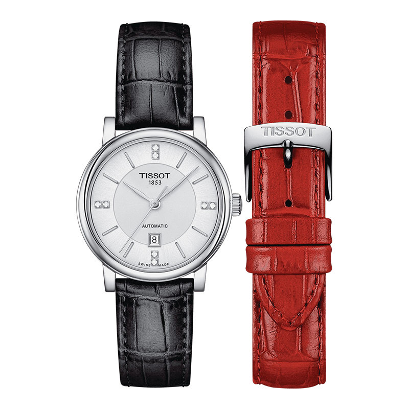 [PESTA HALILINTAR] Jam Tangan Wanita Tissot Carson Premium Lady Automatic 30mm T-Classic T122.207.16