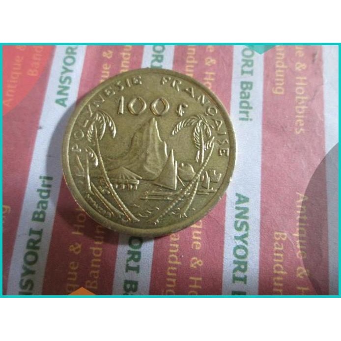 koin polynesia 100 franc 2009 iklan L859 11OKTZ4 sparepart