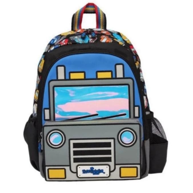 Smiggle Movin Junior Truck Backpack/ Tas Ransel Anak Laki/ Kado