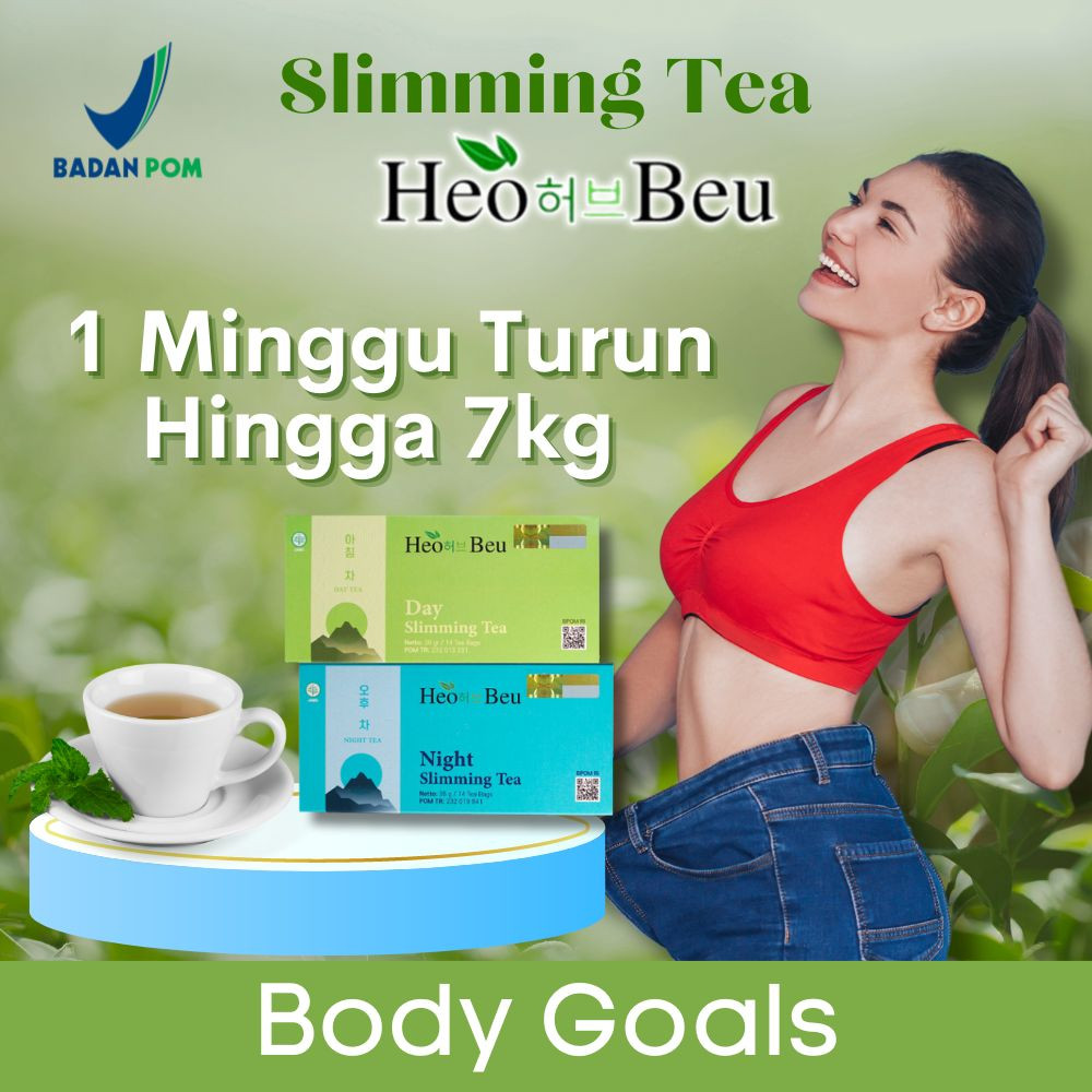 

Promo 12.12 Teh Diet Heo Beu Slimming Tea Korea Teh Pelangsing Pagi Malam Penahan Nafsu Makan